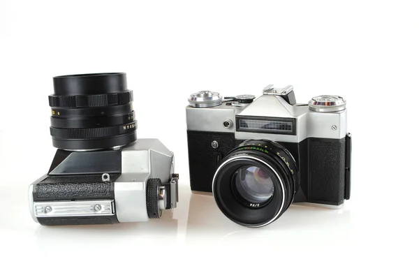 De camera in de stijl van een retro — Stockfoto