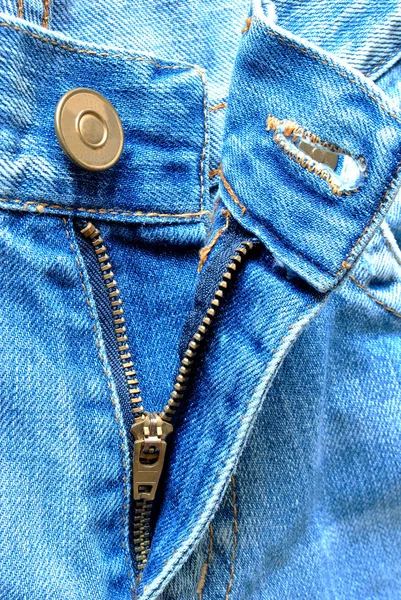 时尚深蓝色牛仔裤 — 图库照片