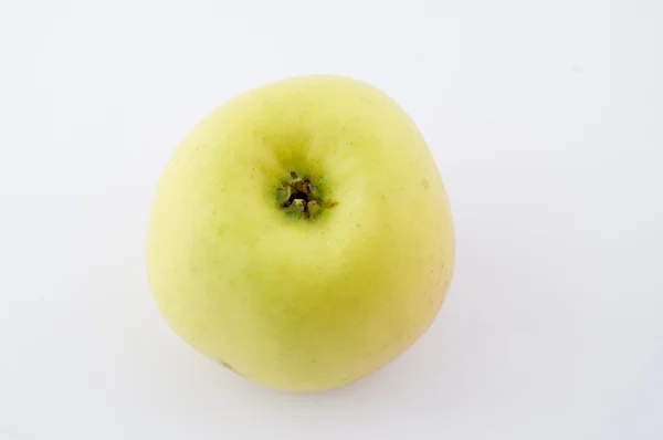 Žluté jablko. — Stock fotografie