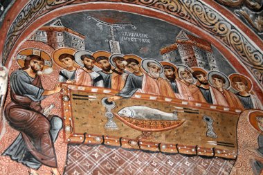 karanlık kilise fresco
