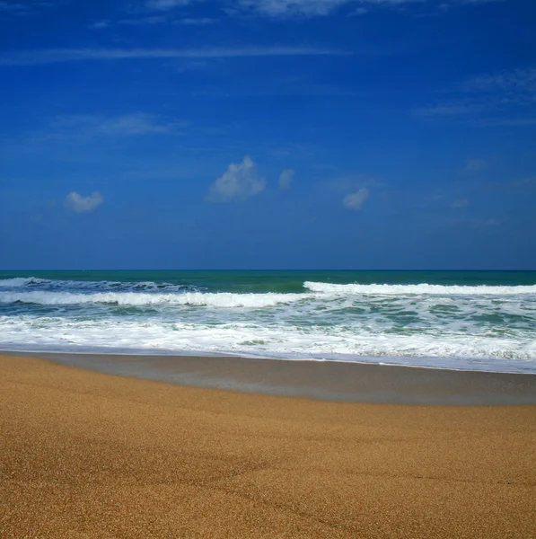 Piękna plaża — Zdjęcie stockowe