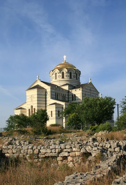La Crimea, la iglesia Chersonese —  Fotos de Stock