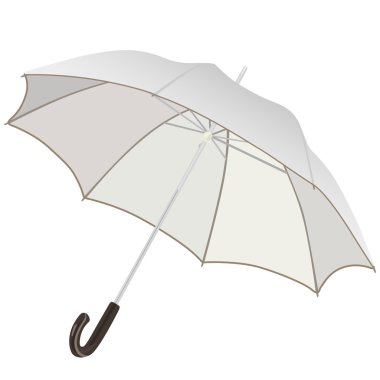 beyaz şemsiye