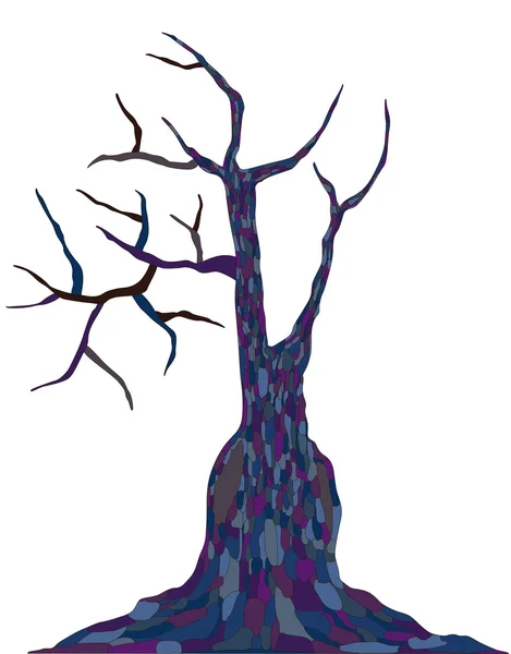 Horor krásy strom — Stockový vektor