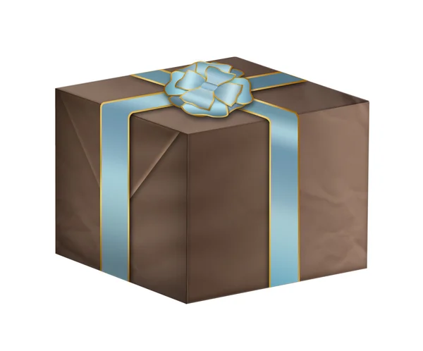 Illusztráció: ajándék doboz — Stock Fotó