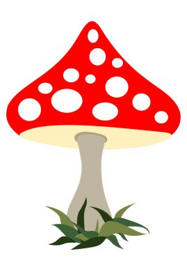 Fly agaric clipart