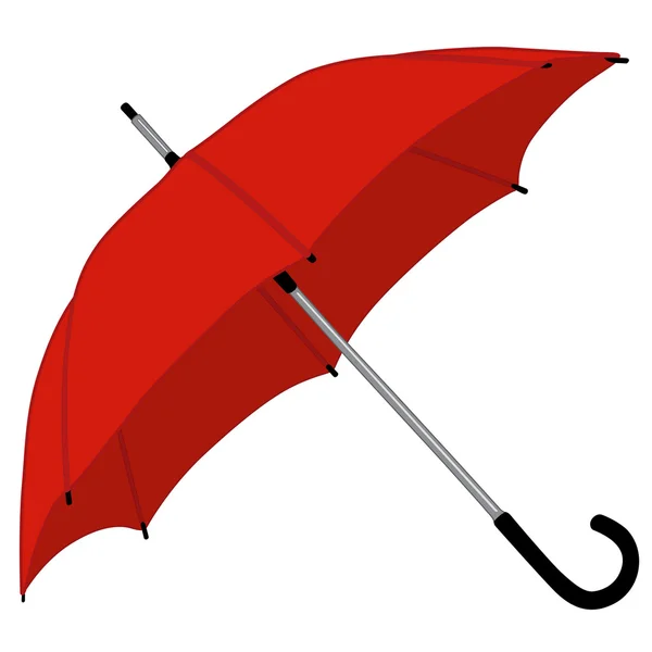 Roter Regenschirm — Stockfoto