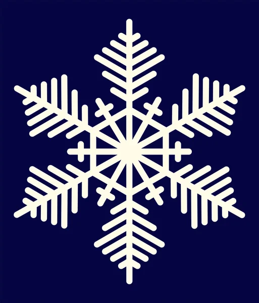 Fiocco di neve — Vettoriale Stock