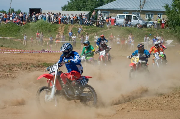 On the road motocross. — Stock Photo, Image