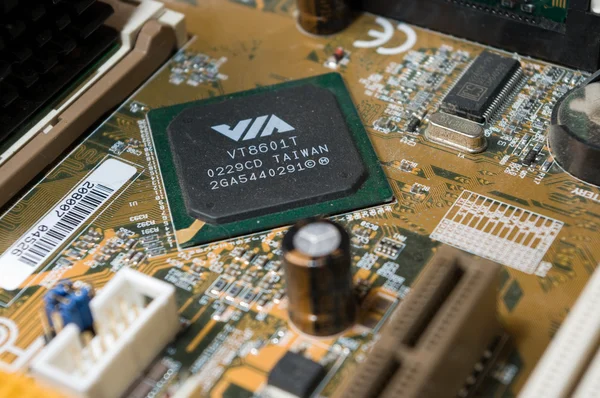 stock image Motherboard.