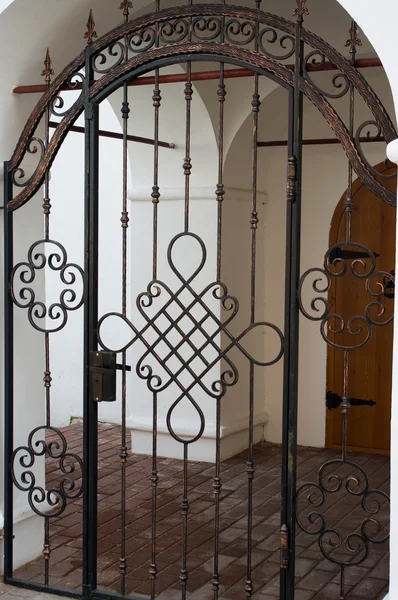 Cast iron door — Stock Photo, Image
