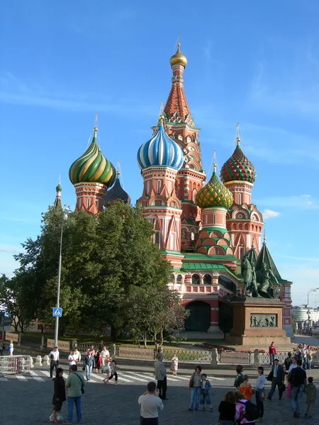 Moskva. St basil — Stockfoto