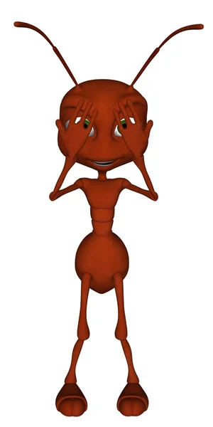 Stock image 3D rendered ant