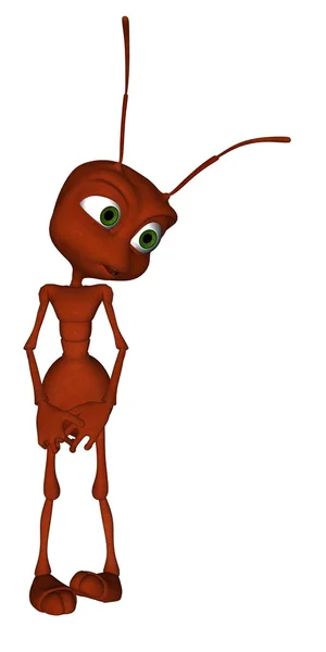 3D renderowane mrówka — Zdjęcie stockowe
