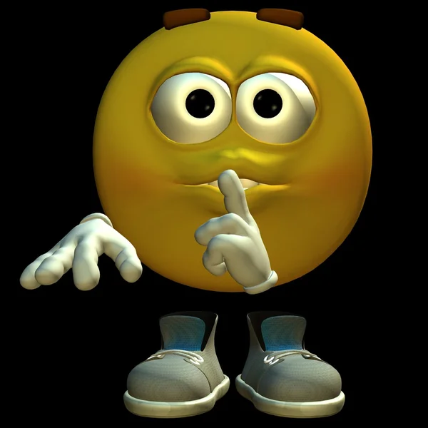 stock image 3D emoticon