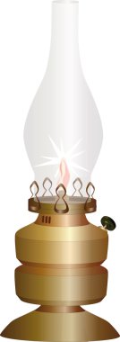 Old lamp clipart