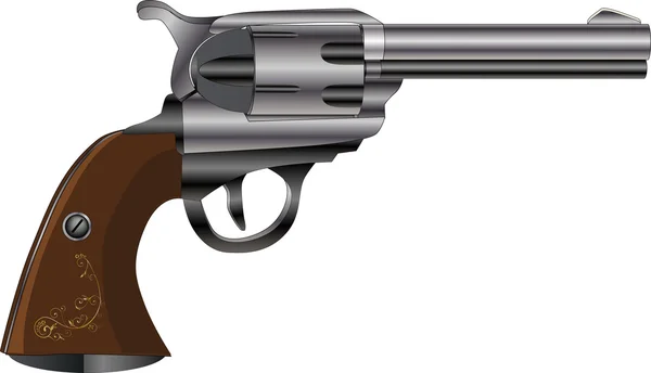 Револьвер — стоковий вектор