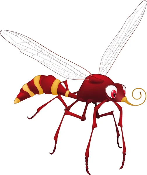 恐ろしい蚊 — ストックベクタ