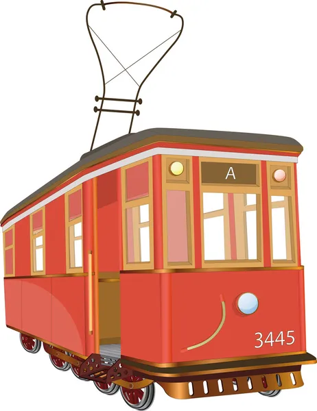 Трамвай — стоковий вектор