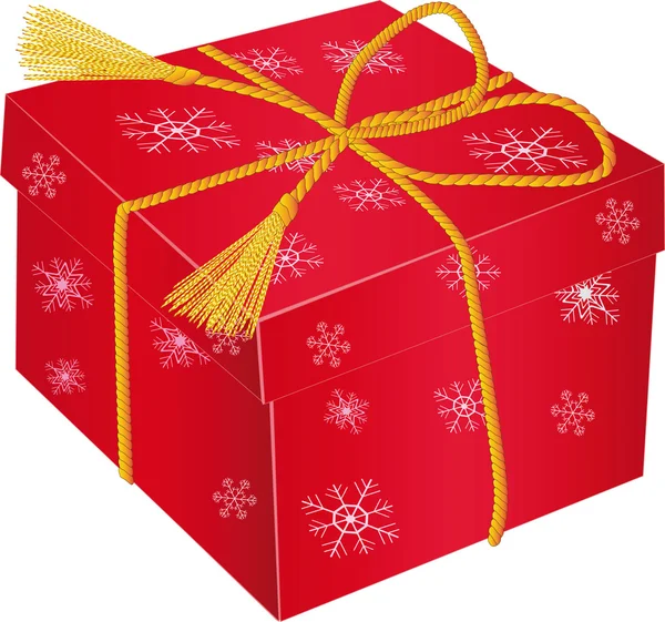 Schachtel für ein Geschenk — Stockvektor
