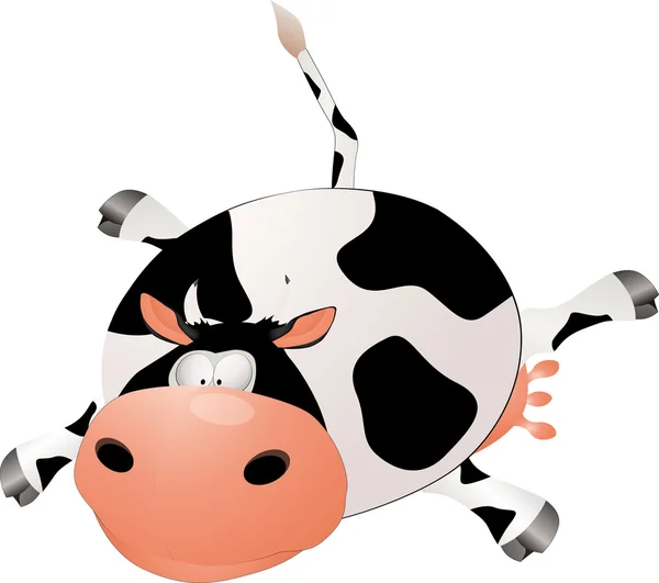 Kráva — Stockový vektor