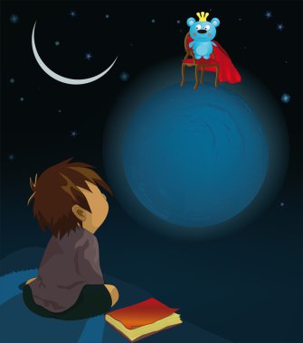 çocuk ve Kral bir ayı