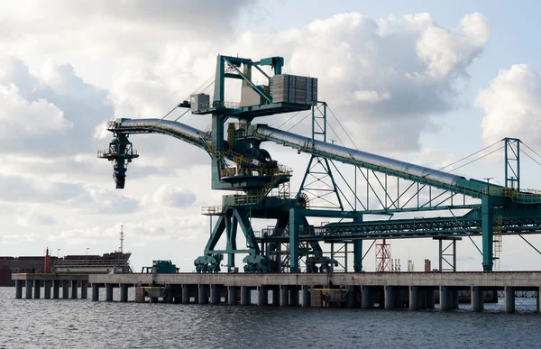 stock image Crane at Ventspils