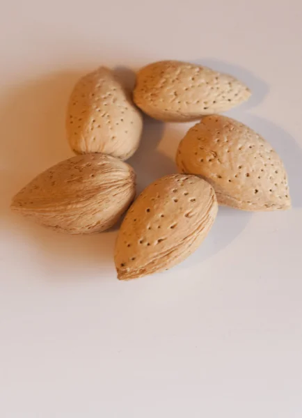 Almonds inshell — Stock Photo, Image