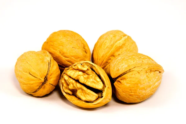 Walnuts in shell — Stock Photo, Image