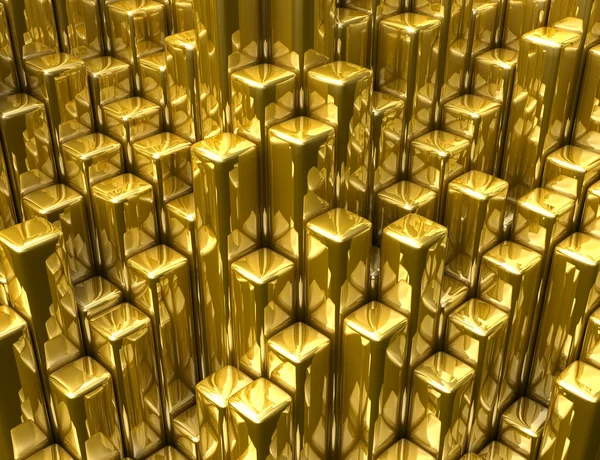Arany oszlopok — Stock Fotó