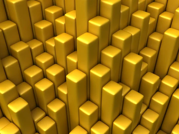 Columnas de oro — Foto de Stock