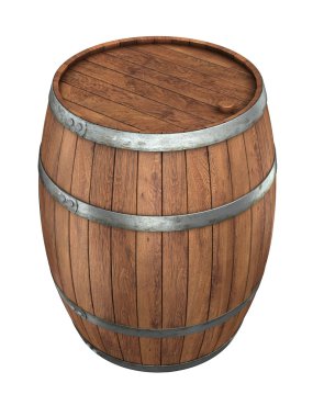 Wine barrel clipart