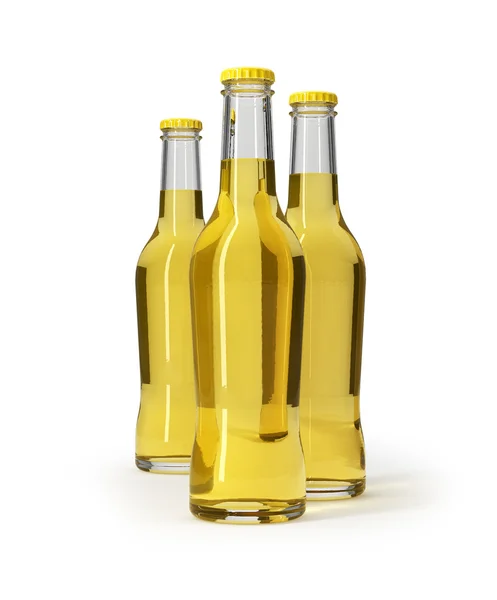 stock image Yellow bottle