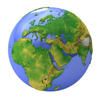 Planet earth, europa clipart