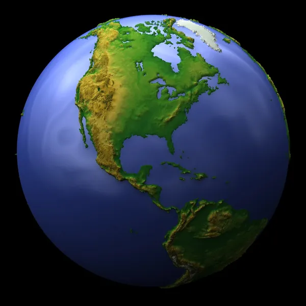 Πλανήτης γη, Αμερική — Φωτογραφία Αρχείου