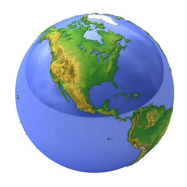 Planeet aarde, Amerika — Stockfoto