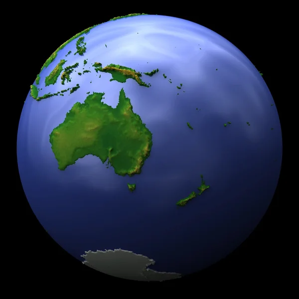 Dünya gezegeni, Avustralya — Stok fotoğraf