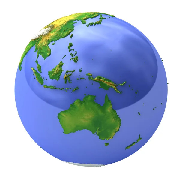 Planet earth, australia — Stock Photo, Image