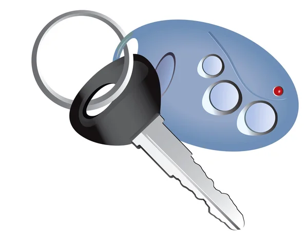 Dálkové ovládání klíč od auta — Stockový vektor