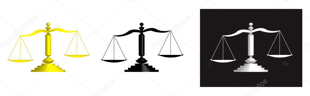 The scale of justice