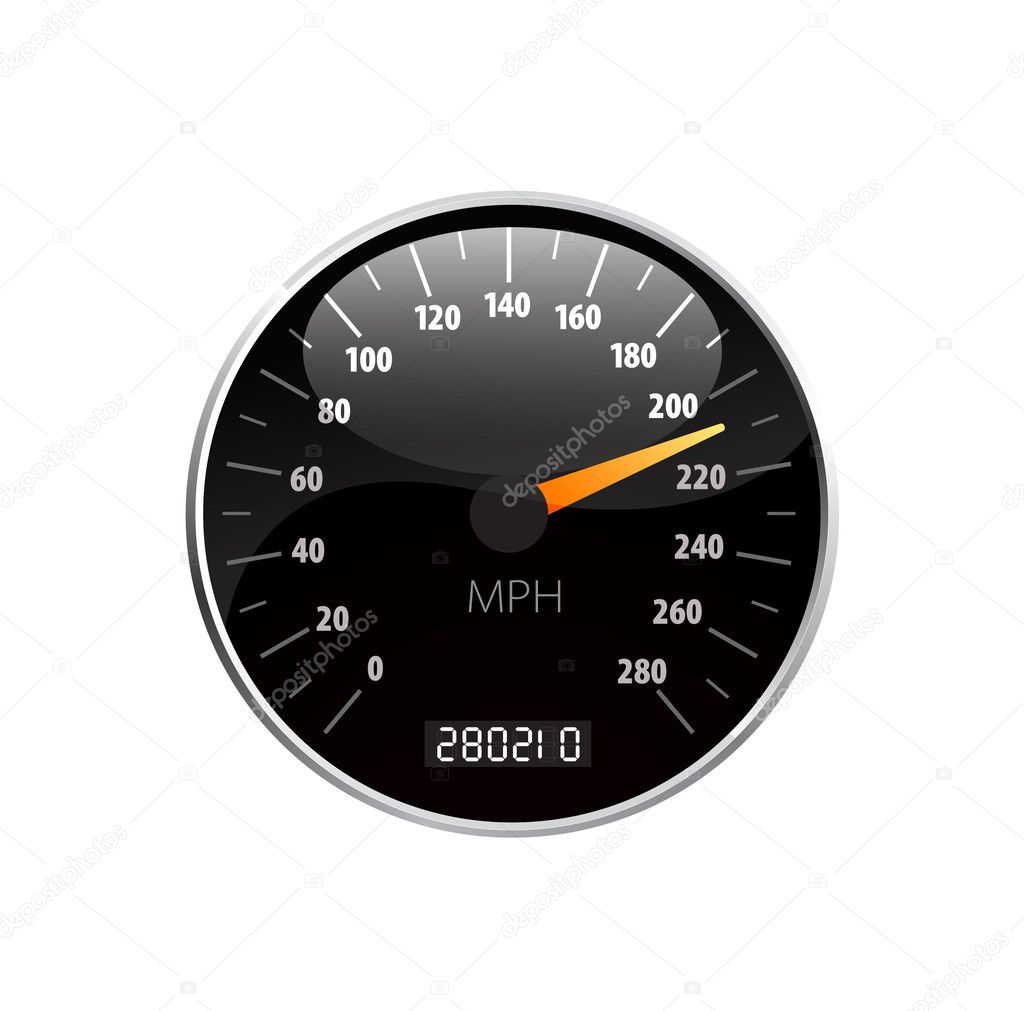 Speedometer vector illustration