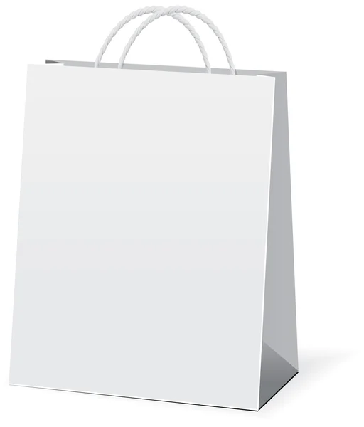 Vektor nákupní tašky papírové — Stockový vektor