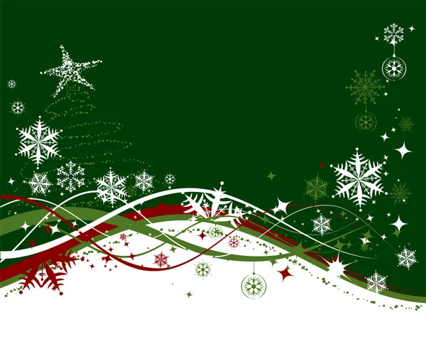 Christmas holiday bakgrund, vektor sjuk — Stock vektor