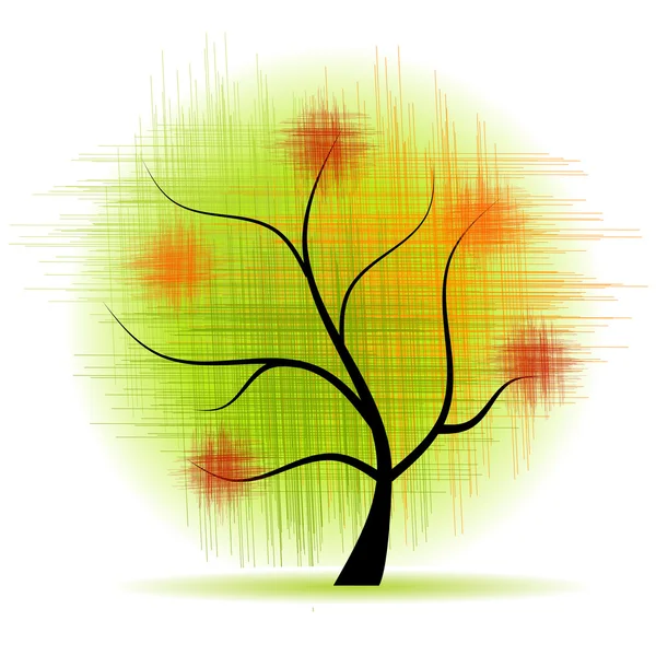 Art arbre beau — Image vectorielle