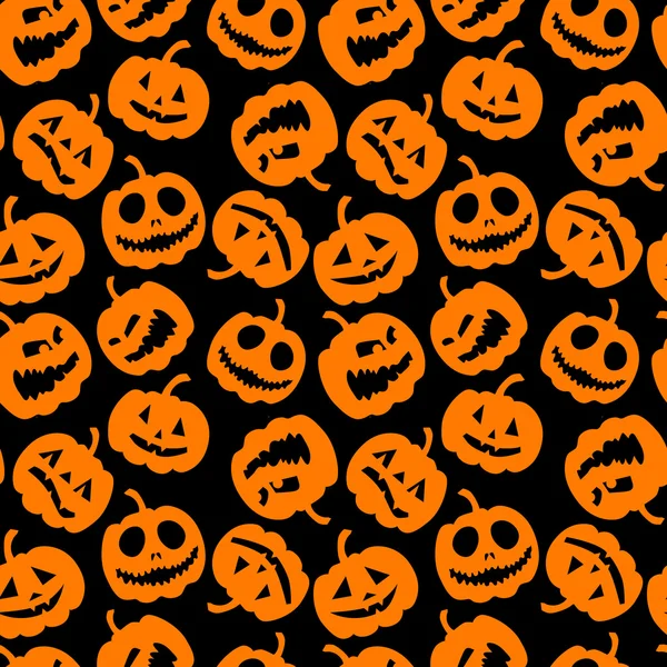 Halloween-Feiertag, nahtloser Hintergrund — Stockvektor