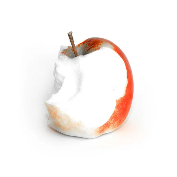 Apple piece on white — Stock Photo, Image