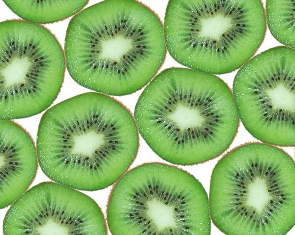 stock image Green kiwi background