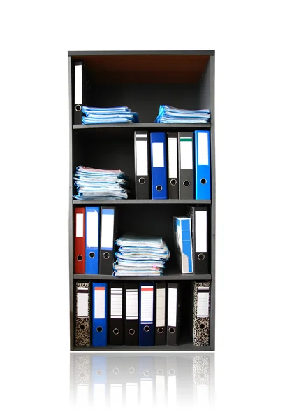 Rack com documentos — Fotografia de Stock