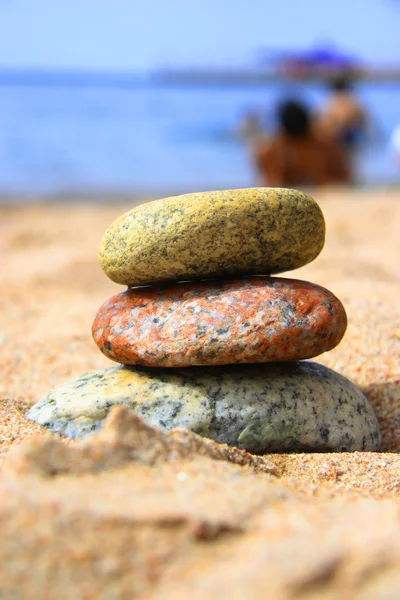 Steine am Meeresufer — Stockfoto