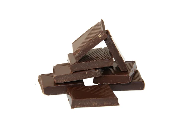 Högen av choklad — Stockfoto